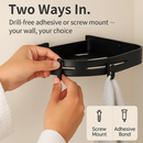 Corner Shower Caddy Shelf, Adhesive Wall Mount Organizer by LJGDeals