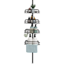 Corner Shower Caddy with Adjustable Shelves by LJGDeals