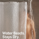 Shower Curtain: Quick-Dry, Mildew-Resistant by LJGDeals