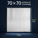 Shower Curtain: Quick-Dry, Mildew-Resistant by LJGDeals