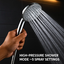 Handheld Shower Head with 5 Adjustable Spray Modes by LJGDeals