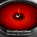 Infrared Single Burner Portable Hot Plate Stove by LJGDeals