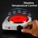 Infrared Single Burner Portable Hot Plate Stove by LJGDeals