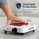 Infrared Single Burner Portable Hot Plate Stove by LJGDeals