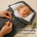 Baby Knit Swaddle Blanket for Newborns - Cozy Fleece Wraps by LJGDeals