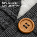 Baby Knit Swaddle Blanket for Newborns - Cozy Fleece Wraps by LJGDeals