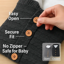 Baby Knit Swaddle Blanket for Newborns - Cozy Fleece Wraps by LJGDeals