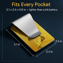 Slim Clip Double-Sided Money Clip Card Holder by LJGDeals