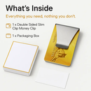Slim Clip Double-Sided Money Clip Card Holder by LJGDeals