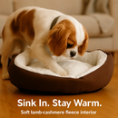 Pet Dog Bed: Soft Fleece Nest for Small Dogs by LJGDeals