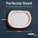 Pet Dog Bed: Soft Fleece Nest for Small Dogs by LJGDeals