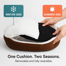 Pet Dog Bed: Soft Fleece Nest for Small Dogs by LJGDeals