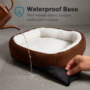 Pet Dog Bed: Soft Fleece Nest for Small Dogs by LJGDeals