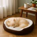 Pet Dog Bed: Soft Fleece Nest for Small Dogs by LJGDeals