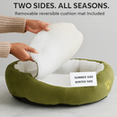 Pet Dog Bed: Soft Fleece Nest for Small Dogs by LJGDeals