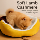 Pet Dog Bed: Soft Fleece Nest for Small Dogs by LJGDeals