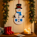 Felt Christmas Snowman Set for DIY Decor - 54 Pcs by LJGDeals