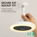 Ceiling Fan with Lights Remote Control Fan Light by LJGDeals