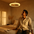 Ceiling Fan with Lights Remote Control Fan Light by LJGDeals