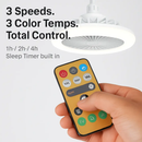 Ceiling Fan with Lights Remote Control Fan Light by LJGDeals