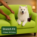 Printed Stretch Sofa Cover for 1-Seater - Slim Fit by LJGDeals