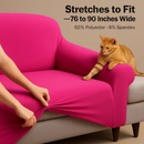 Printed Stretch Sofa Cover for 1-Seater - Slim Fit by LJGDeals