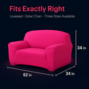 Printed Stretch Sofa Cover for 1-Seater - Slim Fit by LJGDeals