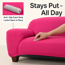 Printed Stretch Sofa Cover for 1-Seater - Slim Fit by LJGDeals