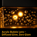 Solar Powered Deck Lights with Acrylic Bubble Lamps (6-Pack) by LJGDeals
