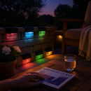 Solar Powered Deck Lights with Acrylic Bubble Lamps (6-Pack) by LJGDeals
