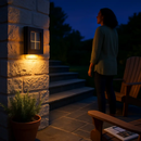 Solar Deck Lights Outdoor 2LED Beads Waterproof Fence Lamps by LJGDeals