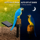Parrot Garden Light Solar Powered LED Lamp Outdoors by LJGDeals