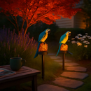 Parrot Garden Light Solar Powered LED Lamp Outdoors by LJGDeals