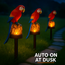 Parrot Garden Light Solar Powered LED Lamp Outdoors by LJGDeals