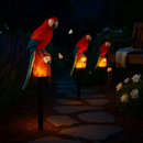 Parrot Garden Light Solar Powered LED Lamp Outdoors by LJGDeals