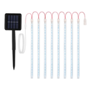 Meteor Shower Solar String Lights for Outdoor Decor by LJGDeals