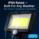 Solar Powered Motion Sensor Wall Light for Outdoor Use by LJGDeals
