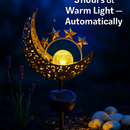 Solar Powered Sun Stake Lamp - Decorative Garden Light by LJGDeals