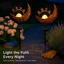 Solar Powered Sun Stake Lamp - Decorative Garden Light by LJGDeals