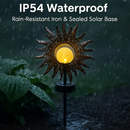 Solar Powered Sun Stake Lamp - Decorative Garden Light by LJGDeals