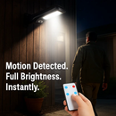 Solar Powered Motion Sensor Wall Light 300W by LJGDeals