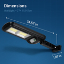 Solar Powered Motion Sensor Wall Light 300W by LJGDeals