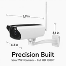 1080P Solar Powered WiFi IP Camera with Night Vision by LJGDeals