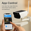 1080P Solar Powered WiFi IP Camera with Night Vision by LJGDeals