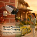 1080P Solar Powered WiFi IP Camera with Night Vision by LJGDeals