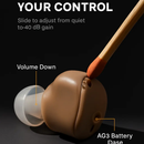 In-Ear Hearing Aids with Adjustable Volume by LJGDeals