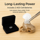 In-Ear Hearing Aids with Adjustable Volume by LJGDeals