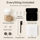 In-Ear Hearing Aids with Adjustable Volume by LJGDeals