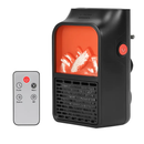 Plug-In Space Heater with Remote, Wall Outlet by LJGDeals