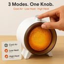 Ceramic Space Heater with 3 Modes and Fast Heating by LJGDeals